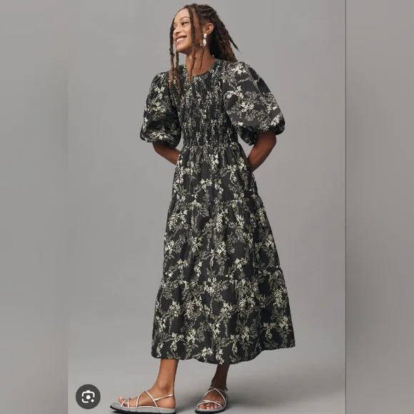 Anthropologie Gestuz Maly Midi Dress - Picture 1 of 5